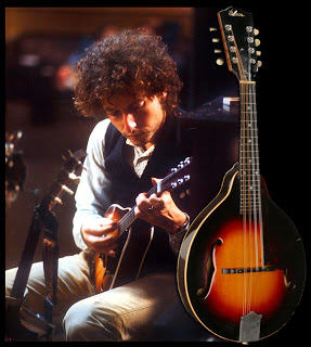 Bob Dylan mit Gibson Mandoline
